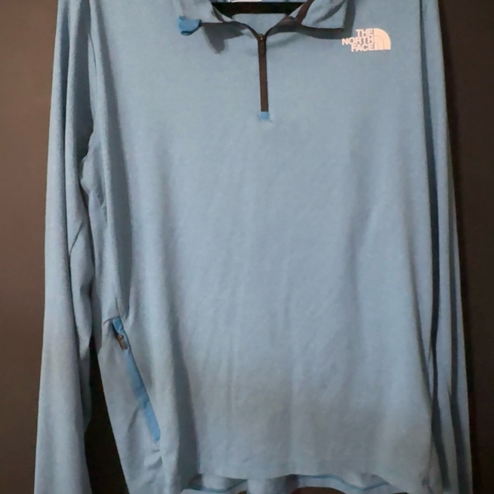 The North Face Blue Quarter Zip